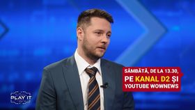 Ce meserii sunt amenințate de AI? Aflați în noul episod din „Play IT”, difuzat sâmbătă, de la ora 13:30, pe Kanal D2: „Oamenii ar trebui să îmbrățișeze inteligența artificială”